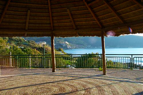 Landscape seen from the gazebo